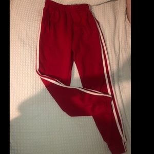 Red High Quality Sweatpants BY PACSUN ❣️